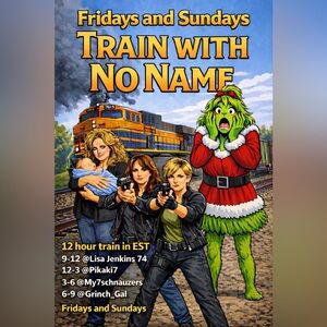 Train With No Name 9:00 - 9:00 Eastern Standard Time!!!!